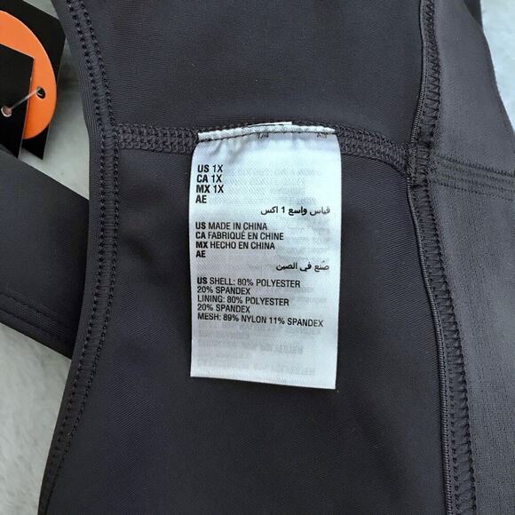 Ideology NWT Deep Charcoal Sports Bra Women Various - Picture 10 of 11